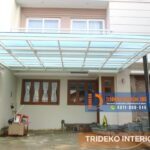 canopy kaca tempered lapis sandblast