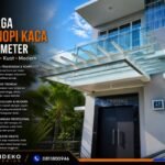 Harga kanopi kaca per meter