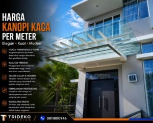 Harga Kanopi Kaca Per Meter