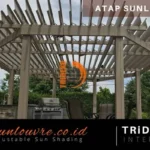 Atap buka tutup Sunlouvre bali
