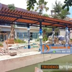 sunlouvre bali sistem atap buka tutup