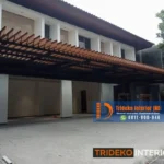 atap aluminium buka tutup