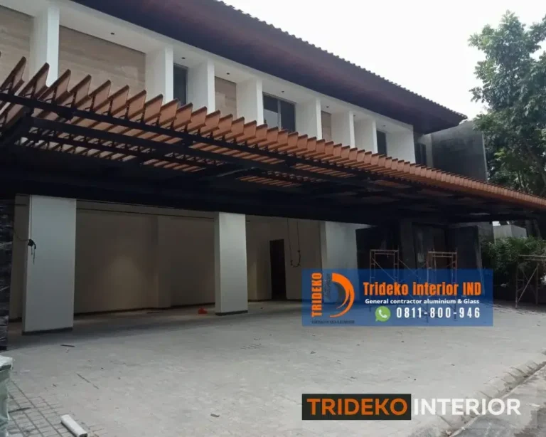 atap aluminium buka tutup