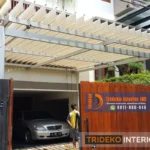 atap carport lovera buka tutup sunlouvre roovree