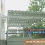 atap taman sistem buka tutup