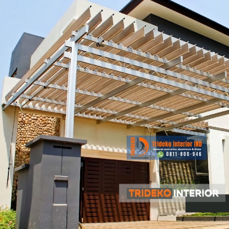 Distributor Sunlouvre atap buka tutup