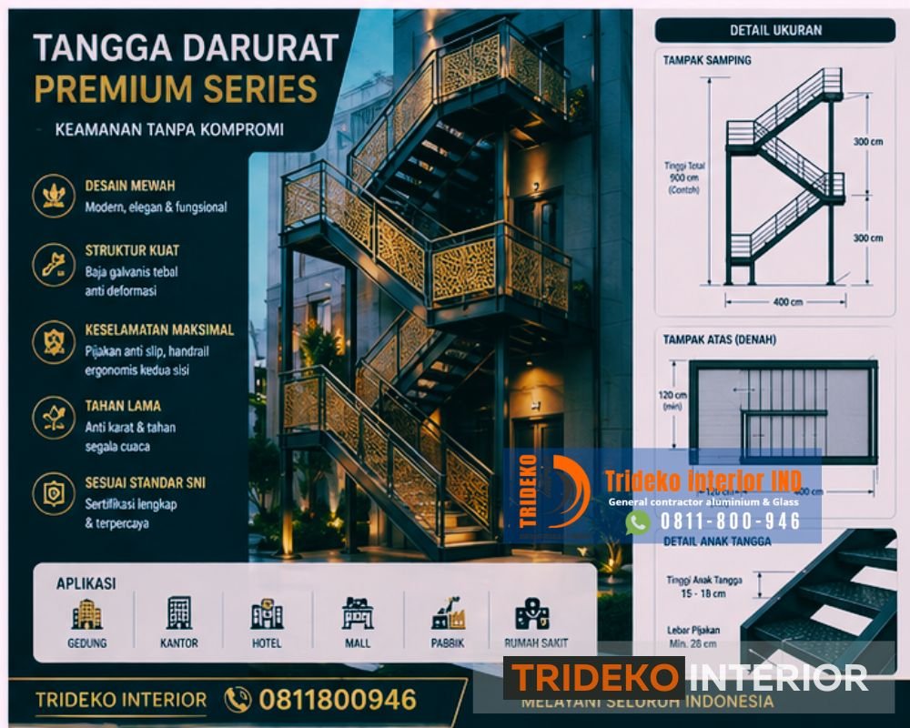 Kontraktor Tangga darurat
