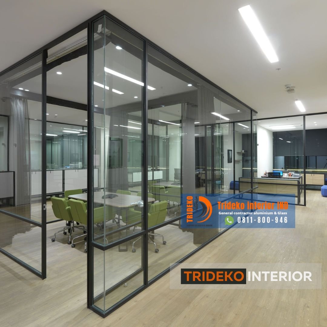 Partisi Aluminium Minimalis