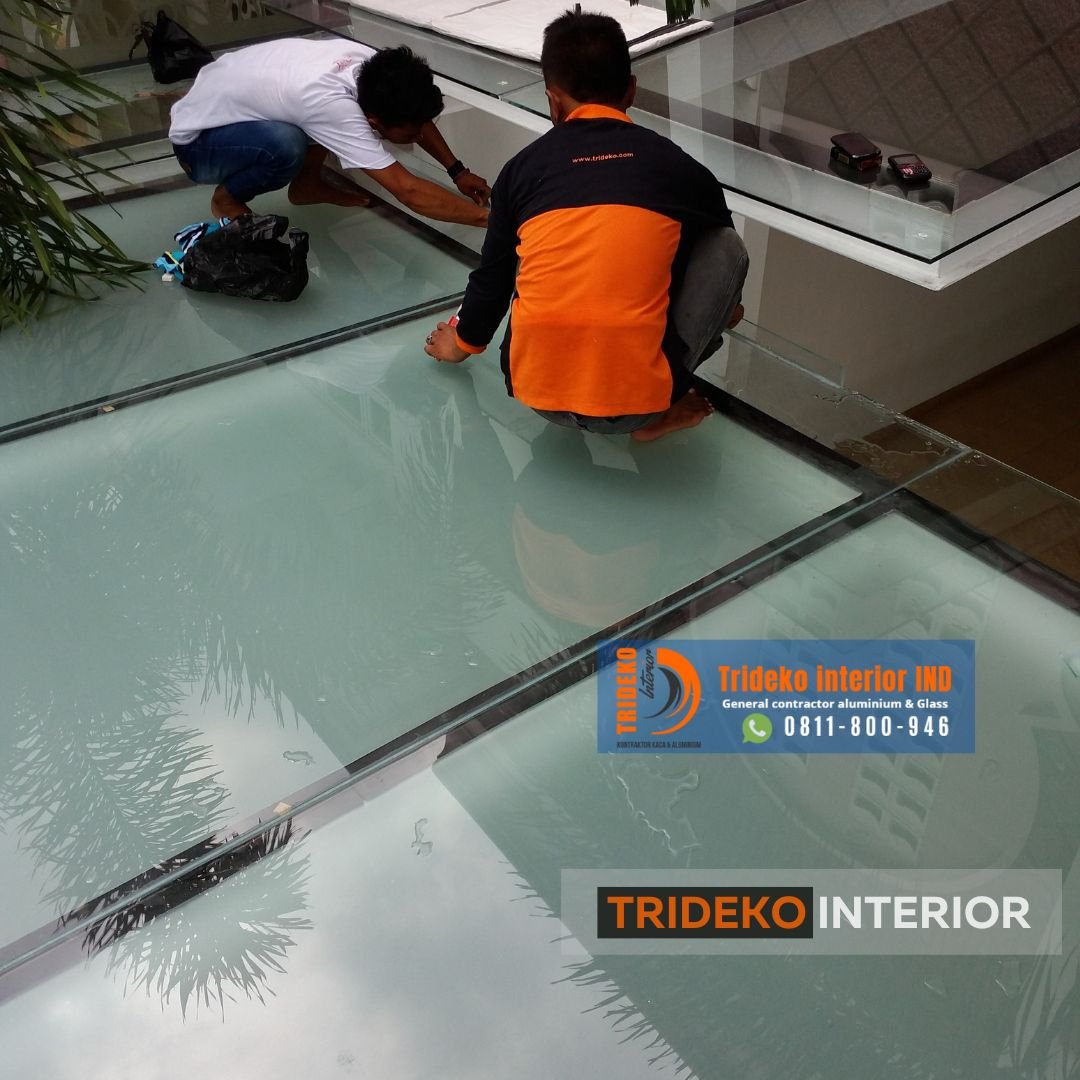 Kanopi Kaca Sandblast