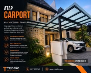 Atap Carport Kaca