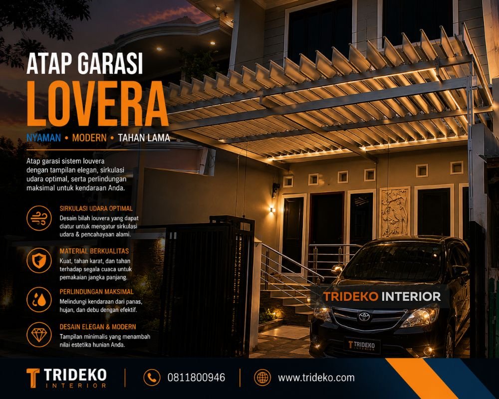 Atap Garasi Lovera