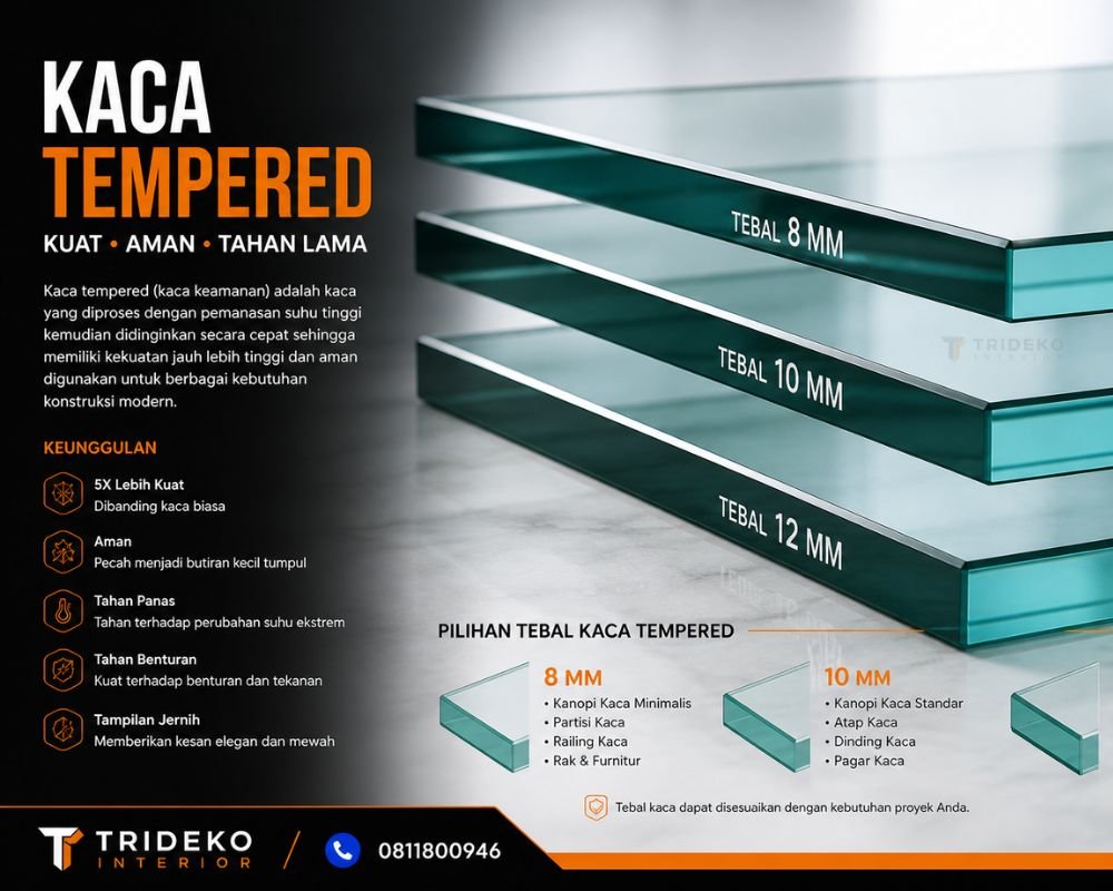 Kaca Tempered