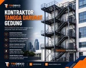 Kontraktor tangga darurat gedung