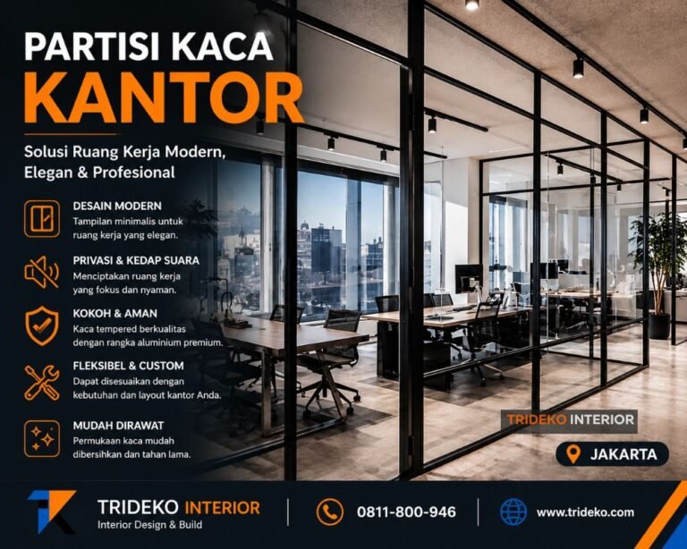 Partisi Kaca Kantor