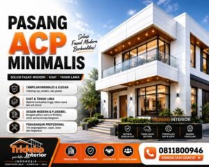 Pasang ACP Minimalis