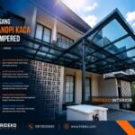 Pasang Kanopi Kaca Tempered
