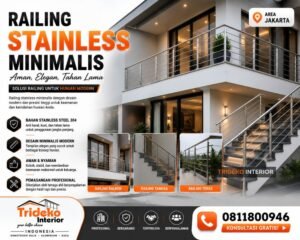 Railing Stainless Minimalis