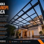 Rangka Kanopi Kaca