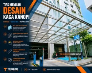 Tips Memilih Desain Kanopi Kaca