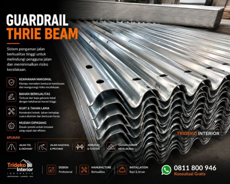 Guardrail Thrie Beam