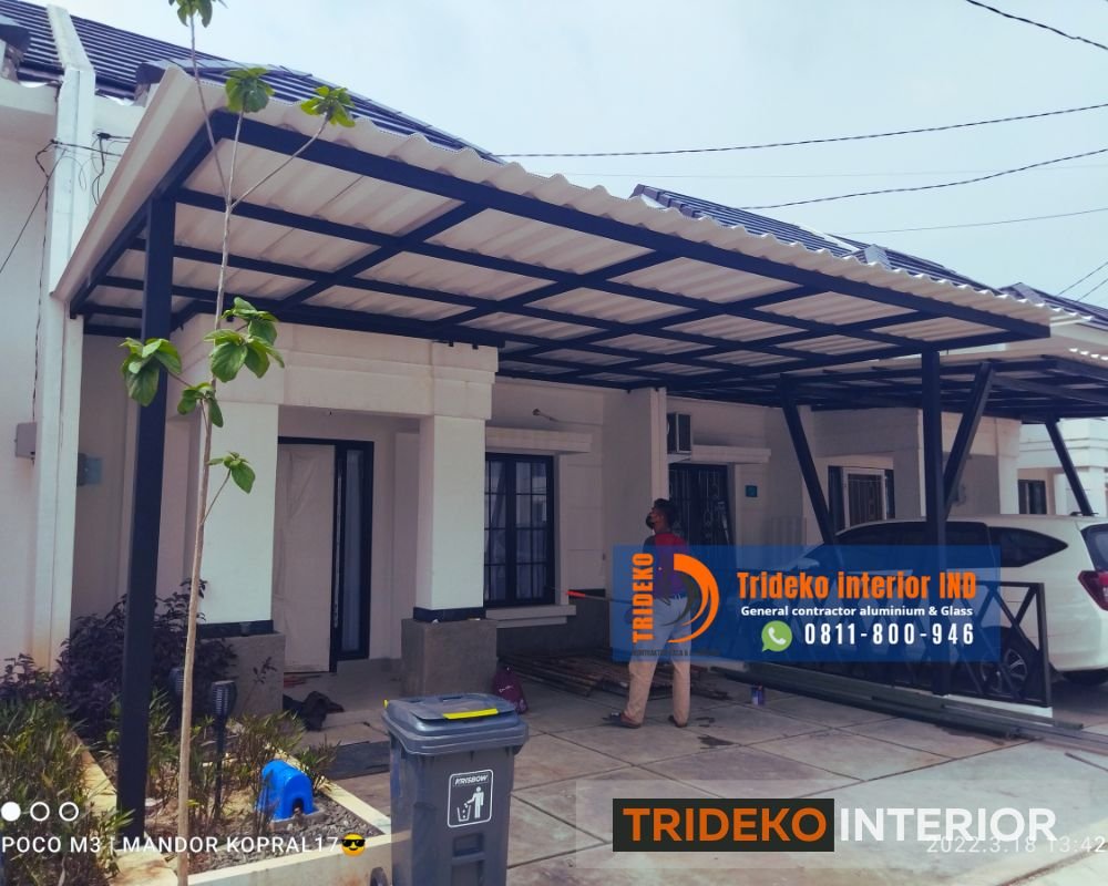 Harga Kanopi Alderon per m2 dan Biaya Pasang