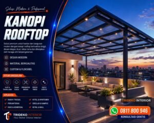 Harga Kanopi Rooftop Per Meter