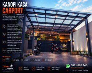 Kanopi Kaca Carport