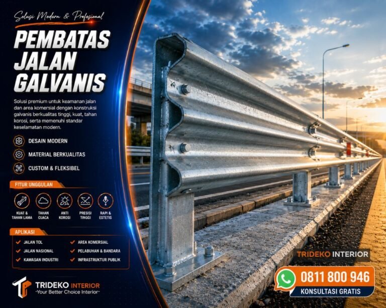 Pembatas Jalan Galvanis