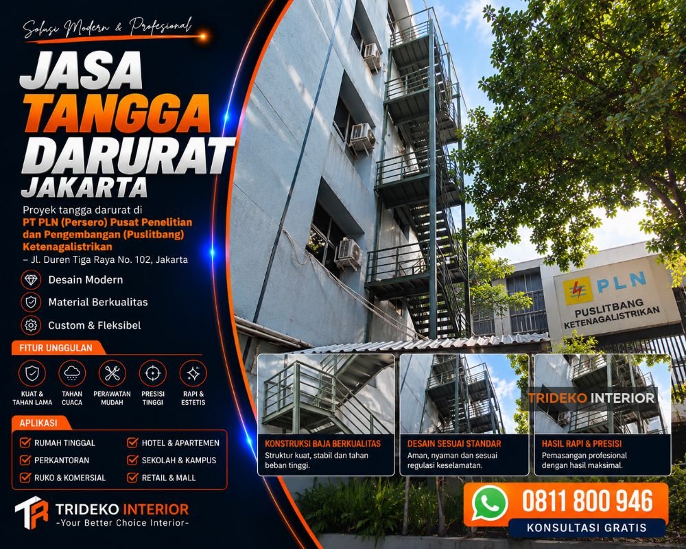 Jasa Tangga Darurat Jakarta