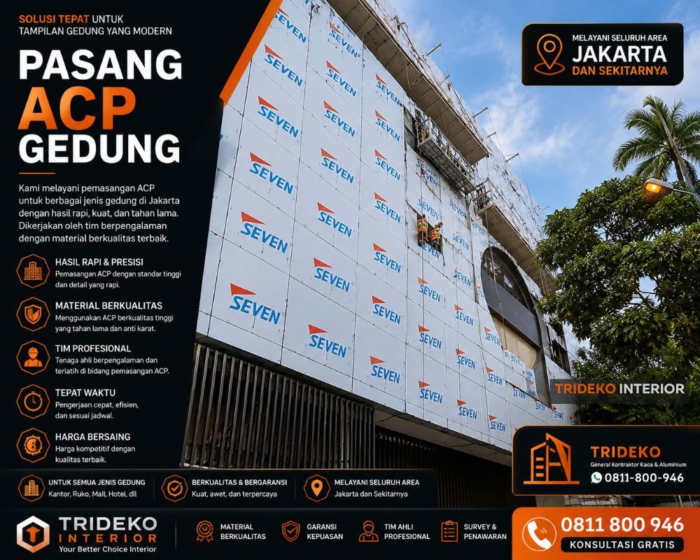Renovasi Fasad ACP Renovasi Fasad ACP Alcotuff Sentul